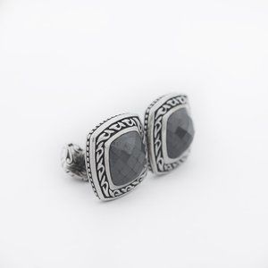 Scott Kay 925 silver Hematite Cufflinks